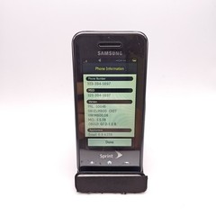 Samsung Instinct SPH-M800 Cellular Phone (Sprint) – Black – READ DESC #3773