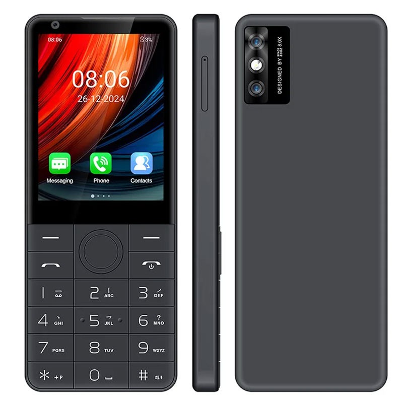 MINI Unlocked DOOV R77 PRO Android 14 Smartphone Dual SIM Phone Keyboard Mobile
