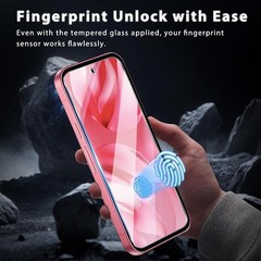[3+1 PCS] Screen Protector for Google Pixel 9a 6.3 Inch Easy Installation 9H HD