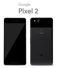 Google Pixel 2 64GB 128GB Rom Phone Blue Black White Factory Unlocked