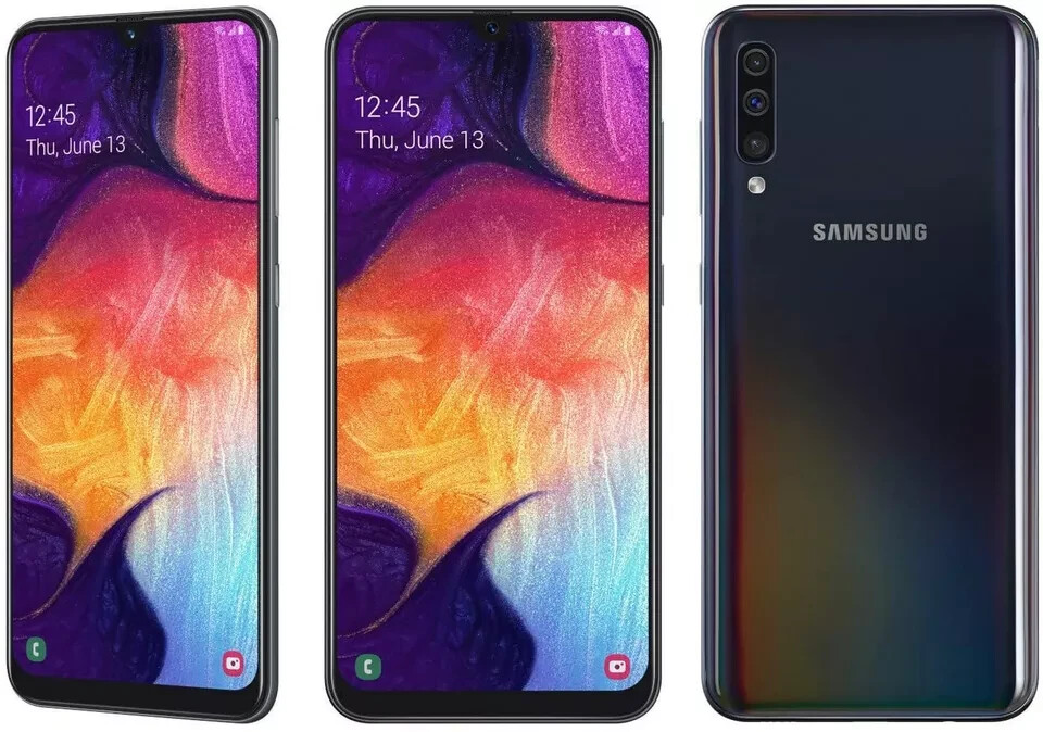 Samsung Galaxy A50 ✨A505U Black 64GB+4GB RAM Xfinity / TracFone – Excellent