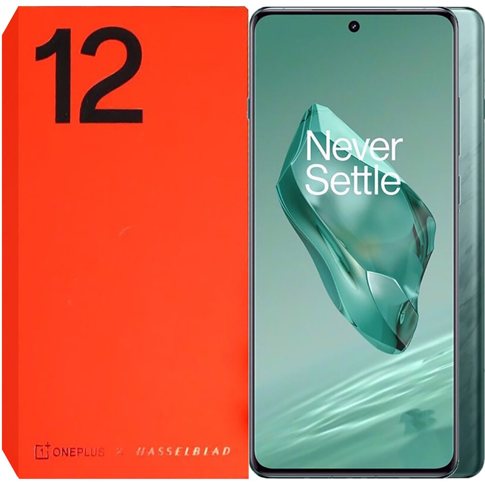 OnePlus 12 5G Flowy Emerald 512GB + 16GB Dual-SIM Factory Unlocked GSM NEW
