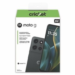 Cricket Motorola Moto G 5G 2025 128gb/6.7&Prime;HD+/50MP Forest Gray Prepaid Phone🔒🆕