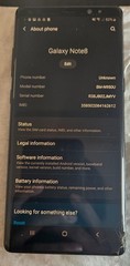 Samsung Galaxy Note8 64GB Black Network Unlocked fully functional￼