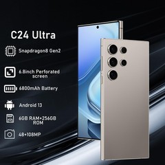 S25 Ultra 5G Unlocked Cell Phone, 4+64GB Smartphone, Android 13 Dual SIM 6.8“