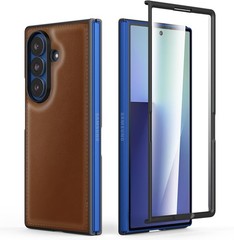 Case for Samsung Galaxy Z Fold 7 (2025) with Built-in Cover Screen Protector