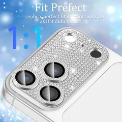 Camera Lens Protector for iPhone 17 Pro Max – Bling Diamond Metal Alloy