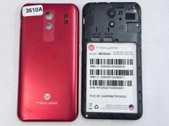 UNLOCKED Maxwest Gravity 5 GO 8GB 5&Prime; Red Android DUAL SIM Smart Phone