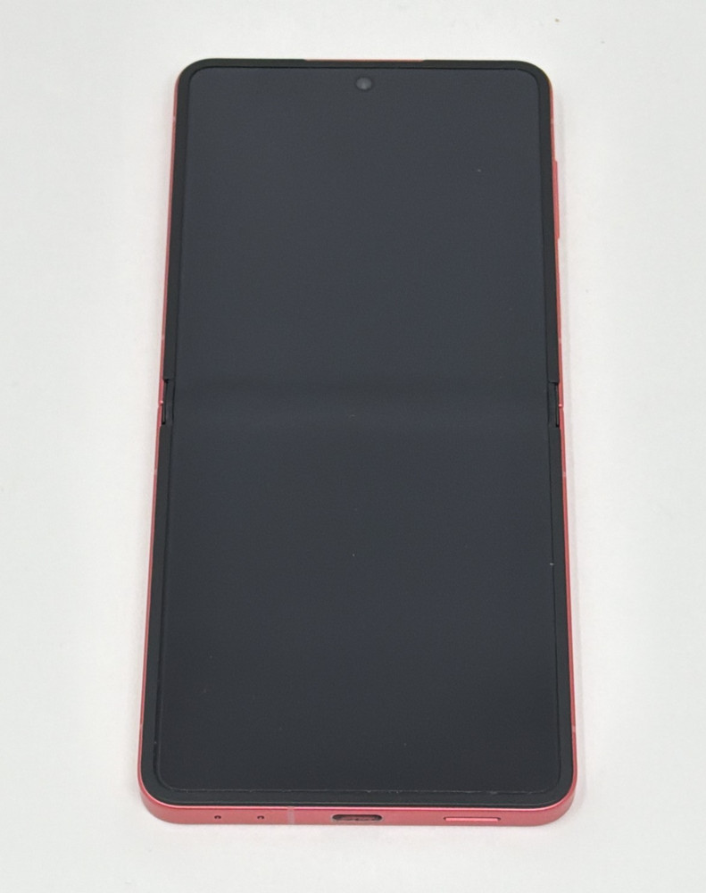 Samsung Galaxy Z Flip7 5G – 256GB – Coral Red (Unlocked) SM-F766U Good