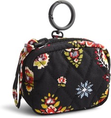 Cotton Zippered Bag Charm for Earbuds and Accessories