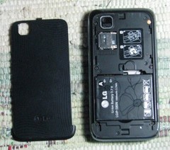 LG LGE-GM730 S-Class Touchscreen Mobile Cell Phone 5.0 MP Camera 8GB 2009 AS IS