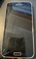 Samsung Galaxy S5 SM-G900V (Verizon) Gray 16GB Fast Ship Good Used Crack Glass