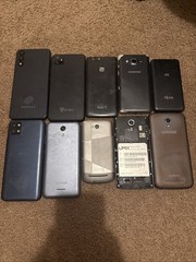 Lot of 10 Phones (Samsung, Vortex, Coolpad, Cricket)