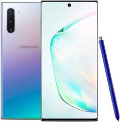 GOOD 6/10 Samsung Galaxy Note10 SM-N970U – 256GB Aura Glow Unlocked + Image Burn