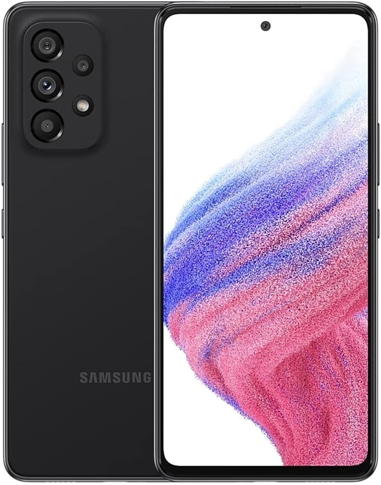 Verizon Unlocked ✨ Samsung Galaxy A53 (SM-A536V) 128GB Black 6.5in – OPEN BOX