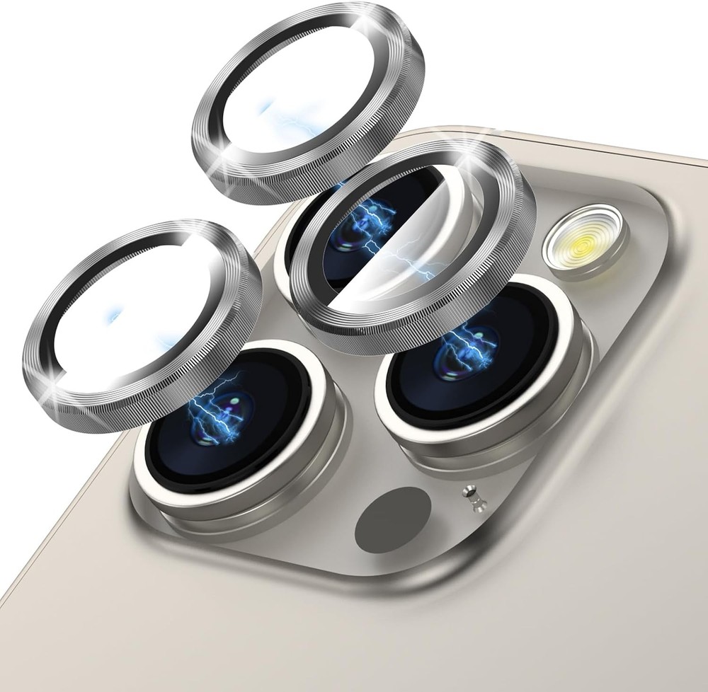 Camera Lens Protector for iPhone 16 Pro/Pro Max, 15 Pro/Pro Max – Ultra Clear