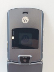 Motorola Razr V3c Flip Phone 2G Gray Tested Working