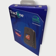 TracFone TCL Flip 2 Prepaid Phone 8GB Black Locked Brand New Sealed Box