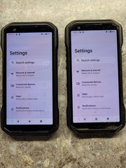 Lot of 2 Kyocera Duraforce Pro 3 – E7200 Black – 128GB – Verizon FOR PARTS