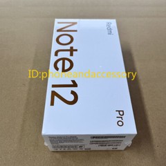 Unlocked Xiaomi Redmi Note 12 Pro 128/256GB 5G Dual SIM 6.67&Prime; Phone New Sealed