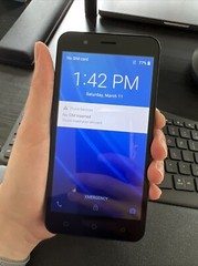 AT&T AXIA (QS5509A) 5.5&Prime; Display Dark Blue 16GB
