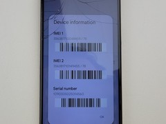 BLU G75 (G1170WW) 256GB – Black (GSM Unlocked) Dual SIM – *PLEASE READ* – H8151
