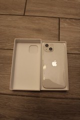 Apple iPhone 13 256GB White Optimized Battery Charging Bluetooth Wi-Fi NFC