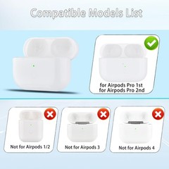 Replacement for Airpods Pro 2&1 Charging Case: Easy to Pair Air pods Pro Earbuds