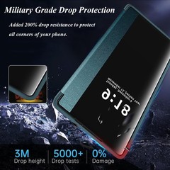 Case for Samsung Galaxy S26 Ultra S View Flip Leather Cover Clear Smart Window