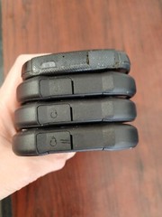 Lot of 4 Kyocera DuraForce Pro 2 E6910 64GB / E6810 Rugged Smartphone For parts