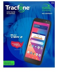 New BLU VIEW 2 Tracfone Smart Phone 32 GB Prepaid, No CC No Contract