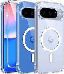 Case for Google Pixel 10 & Pixel 10 Pro Magnetic Clear Slim Anti-Drop Shockproof