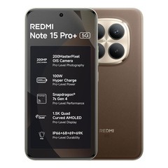 Xiaomi Redmi Note 15 Pro Plus 5G Unlocked | 6500mAh Battery | 12GB RAM 512GB