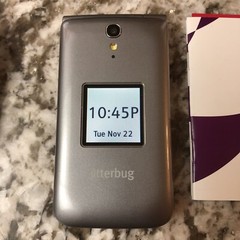 Alcatel Jitterbug Flip2 Phone for Seniors Large Screen Big Buttons Simple Me
