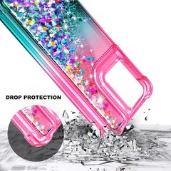 Designed for Motorola Moto G-2025/2026 & Moto G Play 2026 Case, Pink/Aqua Bling