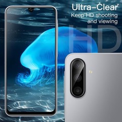 2PCS Screen Protector & Camera Lens Protector for Samsung Galaxy A17 5G 6.7 Inch