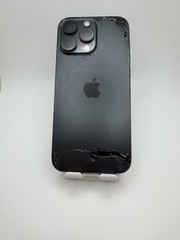 Apple iPhone 16 Pro Max – 256GB – AT&T – Black – Cracked – Check ESN