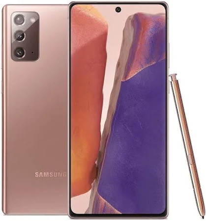 Samsung Galaxy Note20 5G SM-N981U1 Unlocked 128GB Mystic Bronze B Heavy Burn