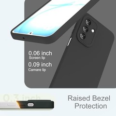 Compatible with Samsung Galaxy a37 5g Case: Liquid Silicon Military Grade Armor