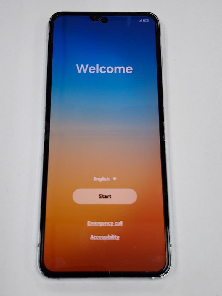 DEFECTIVE – Samsung Galaxy Zflip 5 – 256GB – Mint – GSM Unlocked – 12778