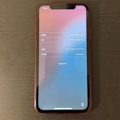 Apple iPhone XR 64GB Red For Parts Face ID Not Working Read Description