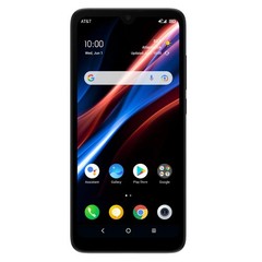 AT&T Locked TCL 30 Z 32GB Smartphone, 6.08&Prime; NXTVISION Display, Android 12, Black