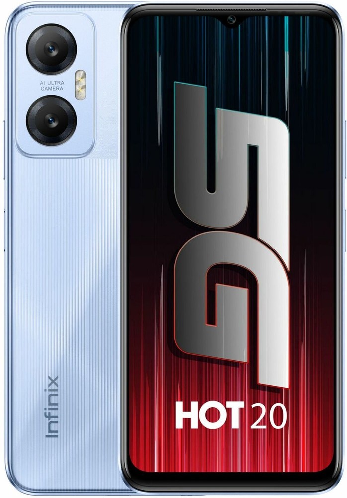 Infinix Hot 20 5G (Space Blue, 128 GB) (6 GB RAM)