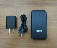 IRIS Easy Flip 8GB Black 4G LTE Flip Cell Phone Excellent Cond. Budget-Friendly