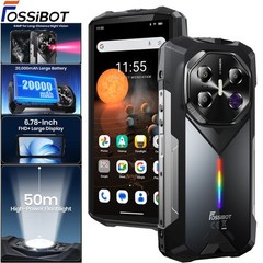 FOSSiBOT F113 5G Rugged Smartphone Android 15 Octa Core Night Vision Waterproof