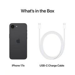 Apple iPhone 17e 256GB Black FACTORY UNLOCK 5G A3575 100% Battery WARRANTY GRB