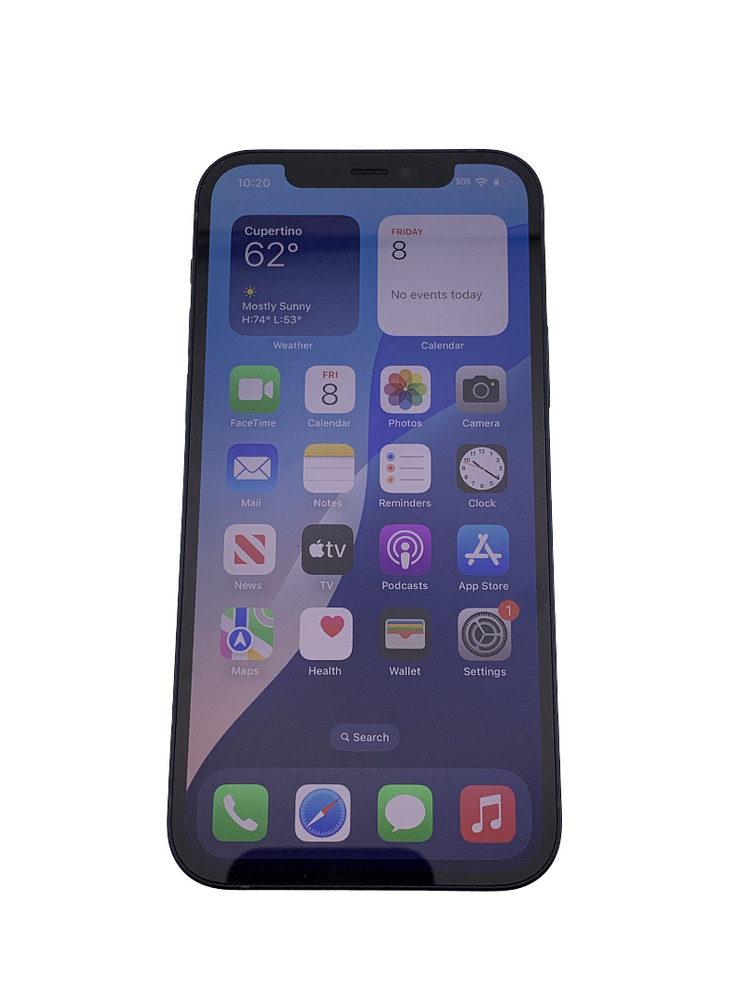 Apple iPhone 12 64GB Black T-Mobile Locked (A2172 / MGFL3LL/A) – Grade B