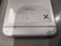 As-is Defective Lot Apple iPhone 6 A1549 A1586 – Silver –