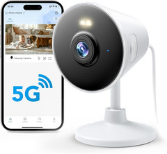 5G & 2.4G Indoor/Outdoor Security Camera for Home, Baby/Elder/Dog/Pet Camera wit