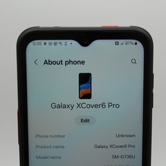 Samsung Galaxy XCover6 Pro G736U 128GB Great Condition | Black | AT&T ONLY